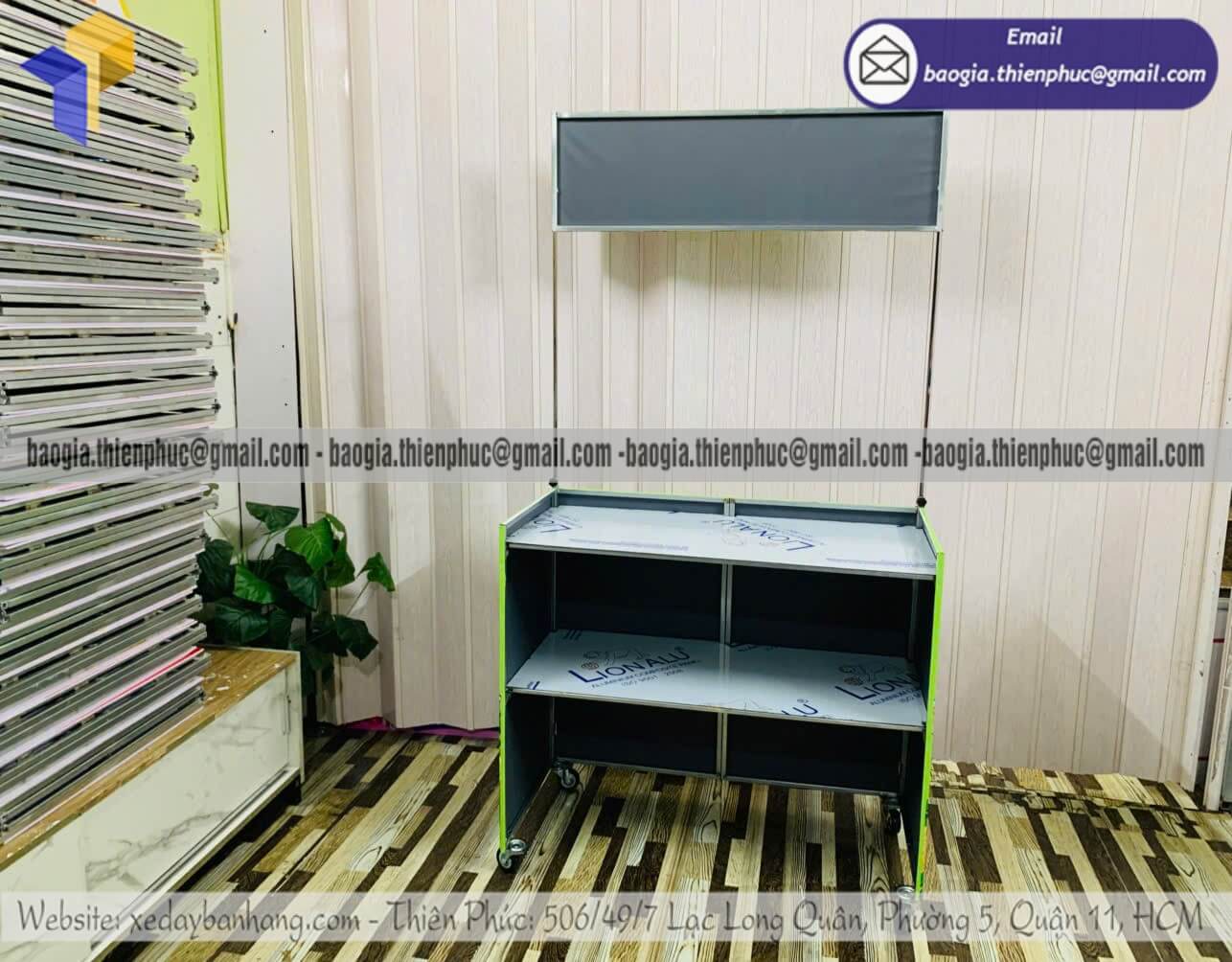 Báo giá xe lắp ráp bán bánh cuốn nóng hàng rong theo danh sách khách hàng