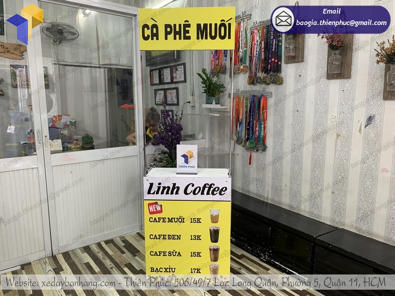 booth bán café