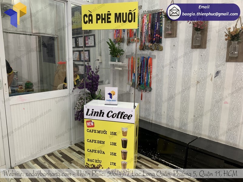 booth bán café rẻ