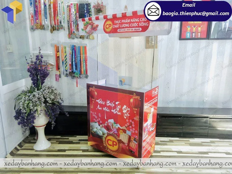 booth lắp ráp quảng cáo thương hiệu giá rẻ