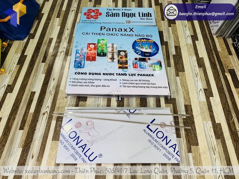 Booth tiếp thị xếp gọn rẻ