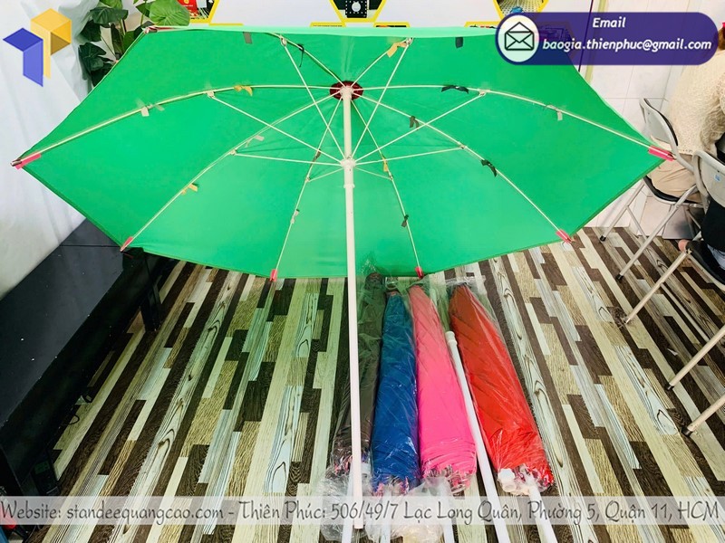 dù lớn che mưa ngoài trời Thiên Phúc