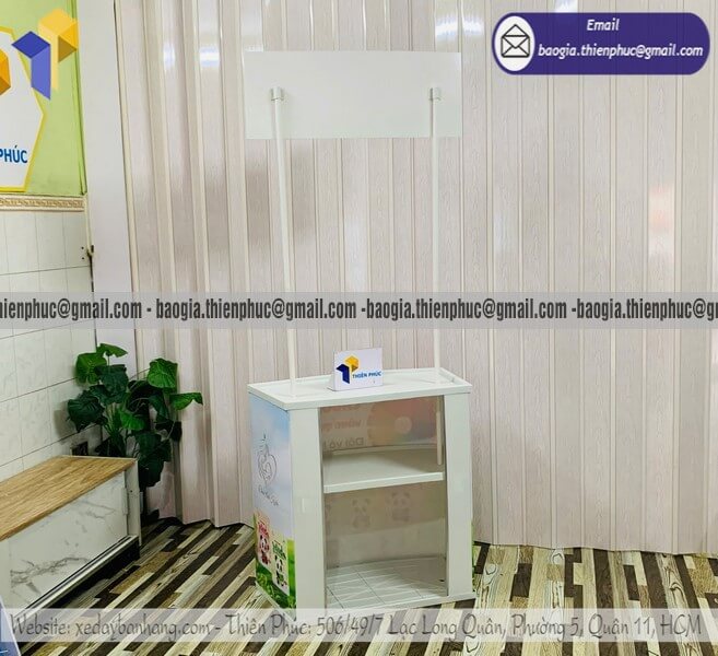 Quầy nhựa PG đứng bán hàng di động sự kiện chạy chiến dịch viral