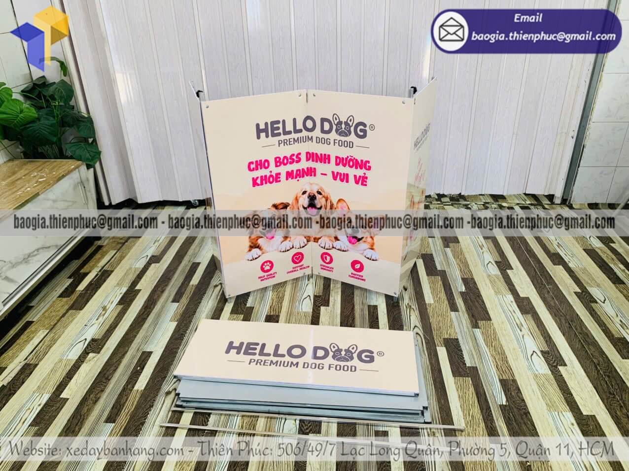 Quầy sắt sampling di động quảng bá thương hiệu event đặt 1 cái vẫn làm theo mẫu