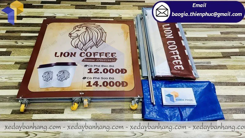 xe lắp ráp bán cafe espresso giá bao nhiêu