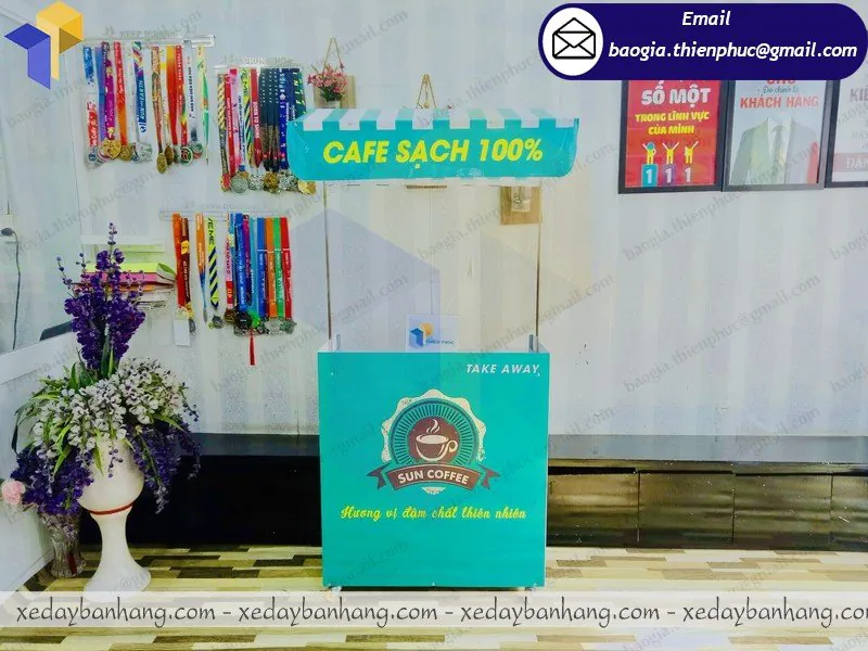 xe lắp ráp bán cafe sạch giá rẻ