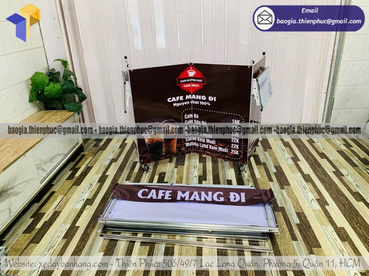 Xưởng đóng quầy xếp cafe pha chế dựng bán vỉa hè dựng bán trước cửa hàng cửa nhà