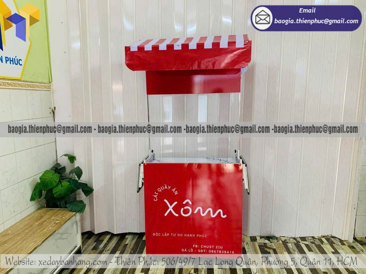 Xưởng đóng quầy xếp pha chế cafe take away mái che Xưởng đóng quầy xếp pha chế cafe take away mái che