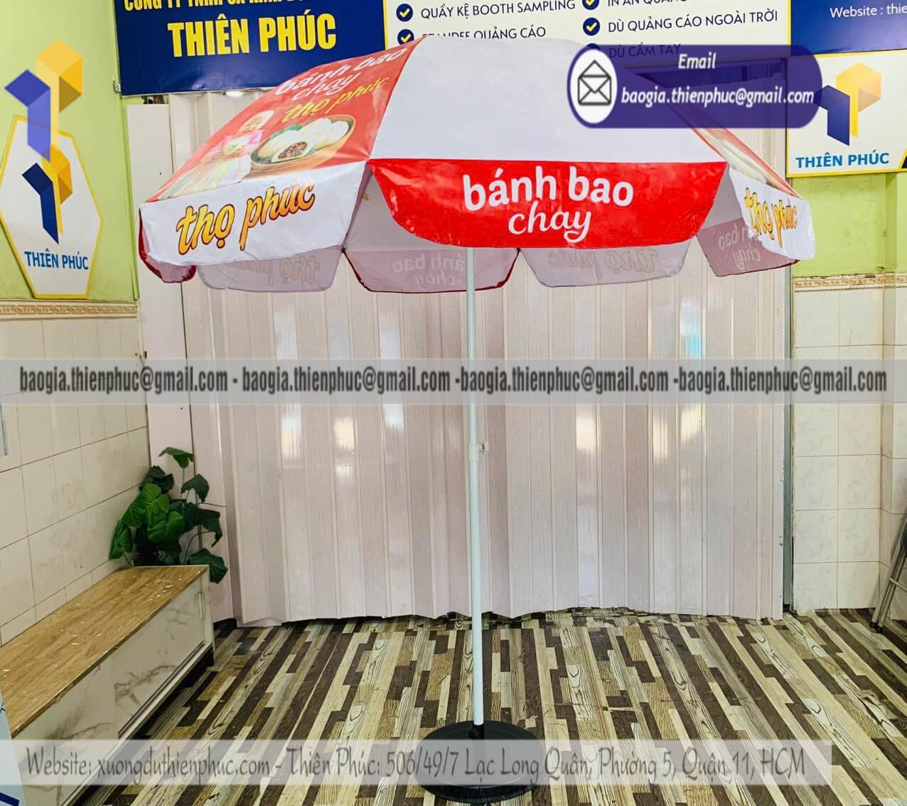 Xưởng sản xuất dù bạt quảng cáo in thương hiệu rẻ doanh nghiệp đại lý showroom